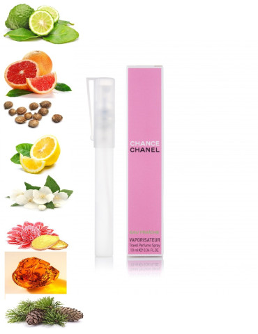 Chanel Chance Eau Fraiche 10 мл парфюм с белой крышечкой 