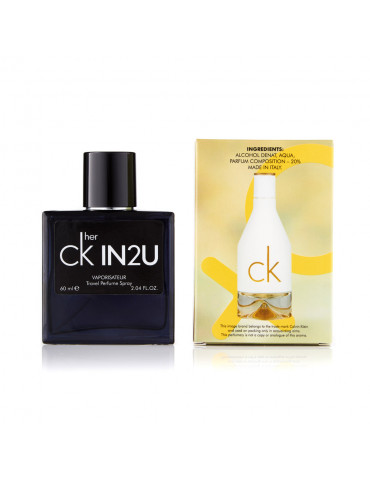 Распродажа Calvin Klein CK IN2U 60 мл парфюм в черном флаконе (370) (дефект упаковки)