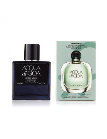 Giorgio Armani Acqua Di Gioia  60 мл парфюм в черном флаконе (370)