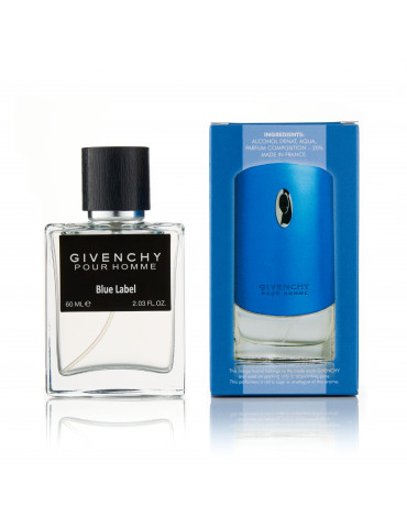 Givenchy pour Homme Blue Label 60 мл голограмма
