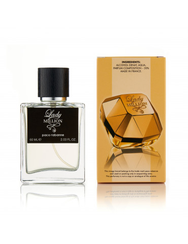Paco Rabanne Lady Million  60 мл голограмма