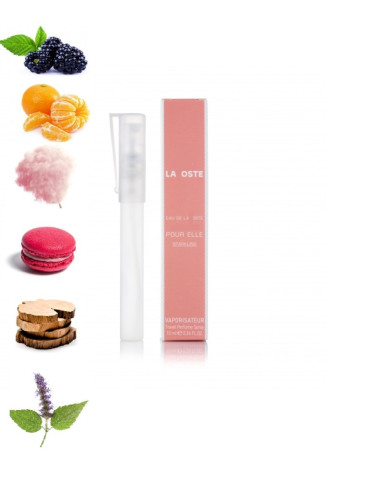 Laoste Pour Elle Sparkling 10 мл парфюм с белой крышечкой